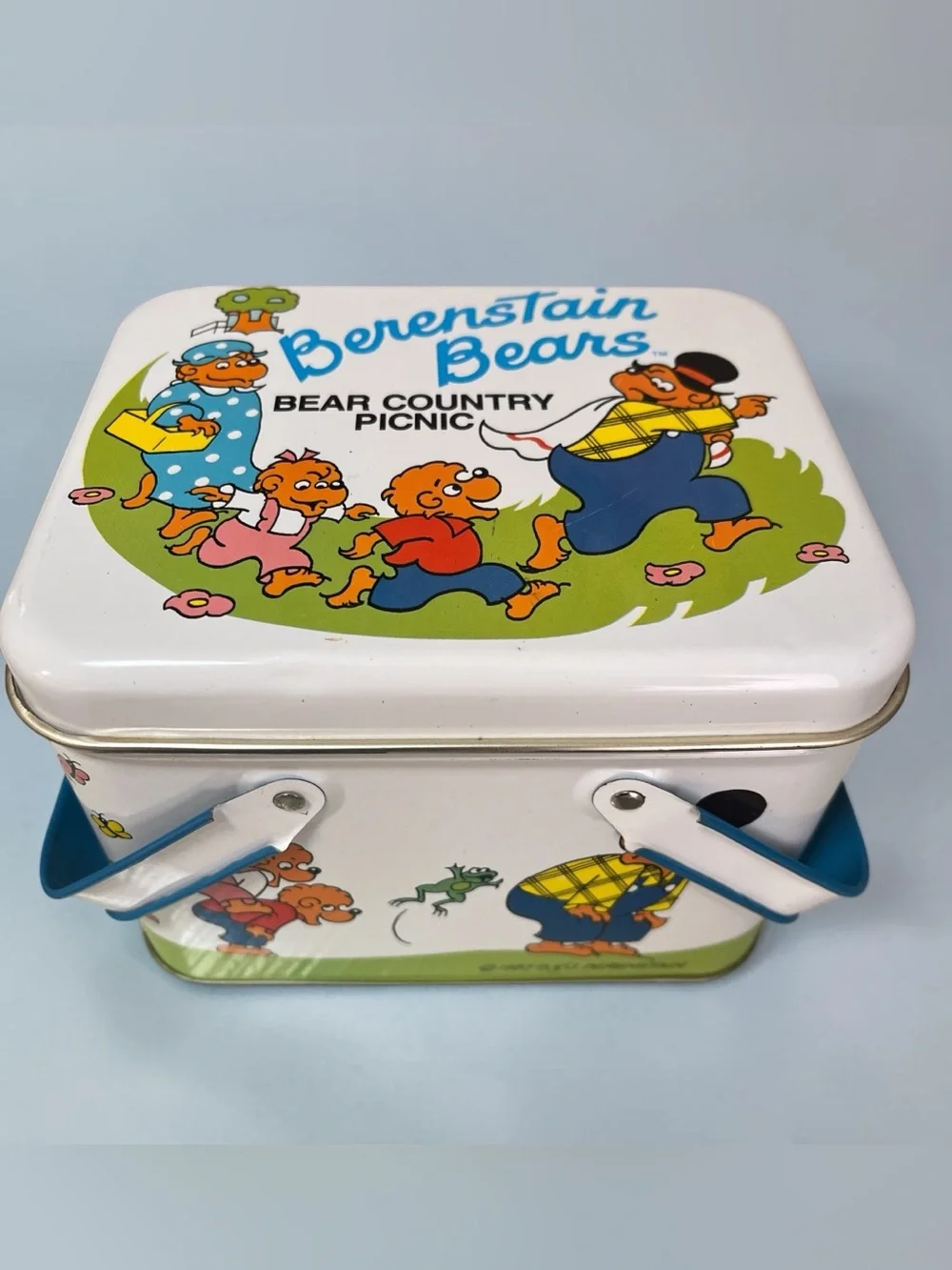 Vintage 1987 Berenstain Bears - Bear Country Picnic Tin